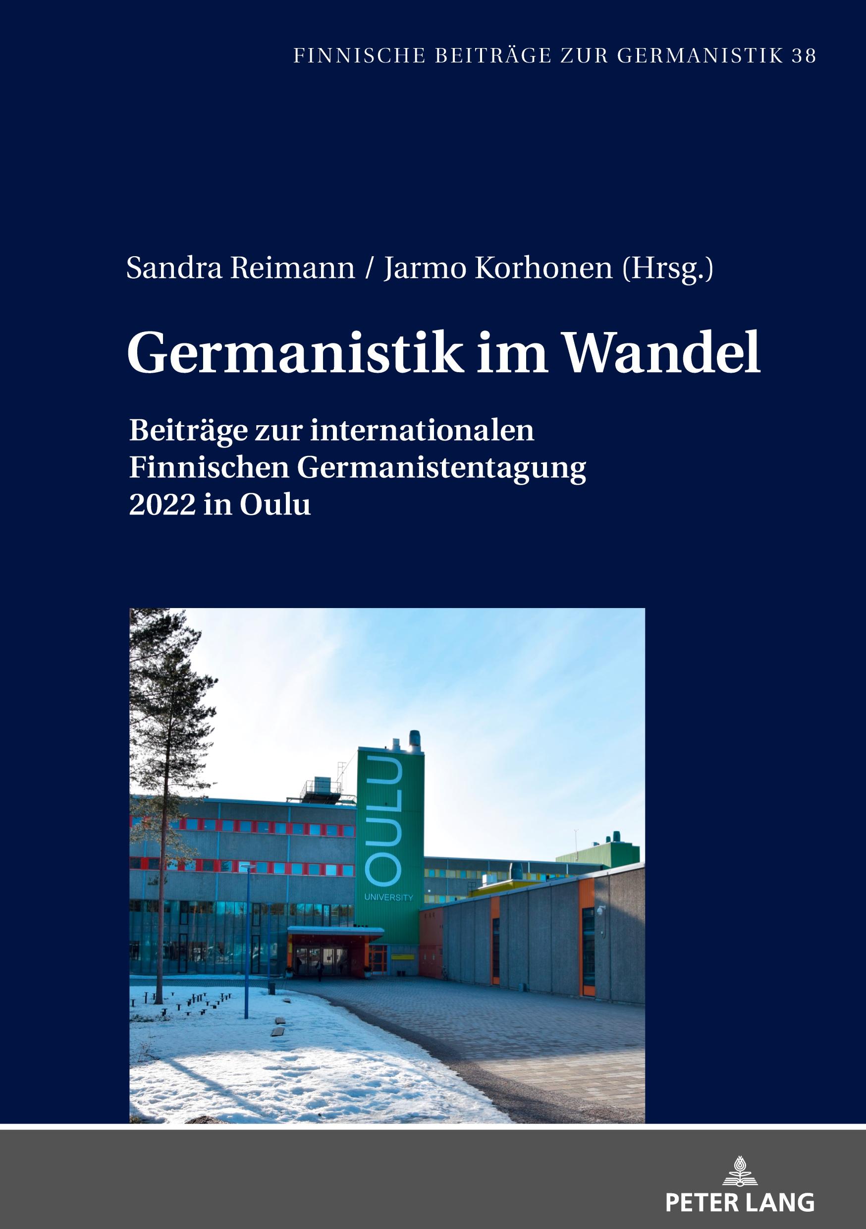 Vorderes Coverbild Germanistik im Wandel