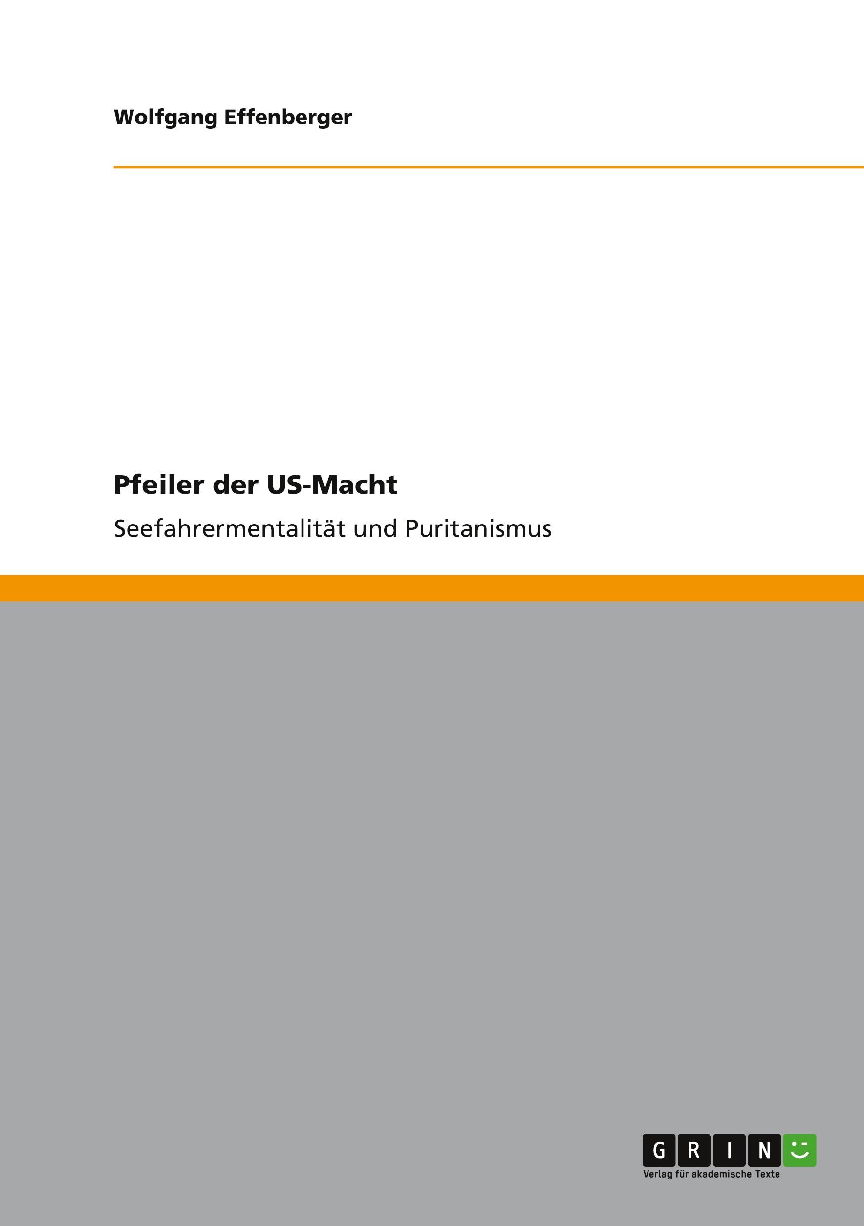 Vorderes Coverbild Pfeiler der US-Macht