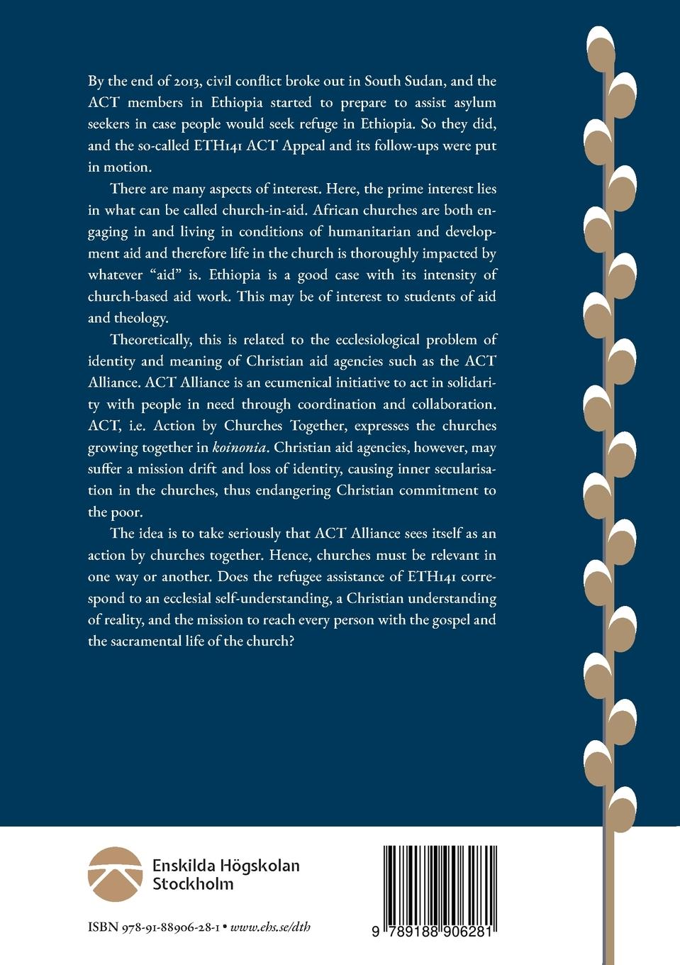 Rückseitencover ACT Alliance and the Refugee Crisis