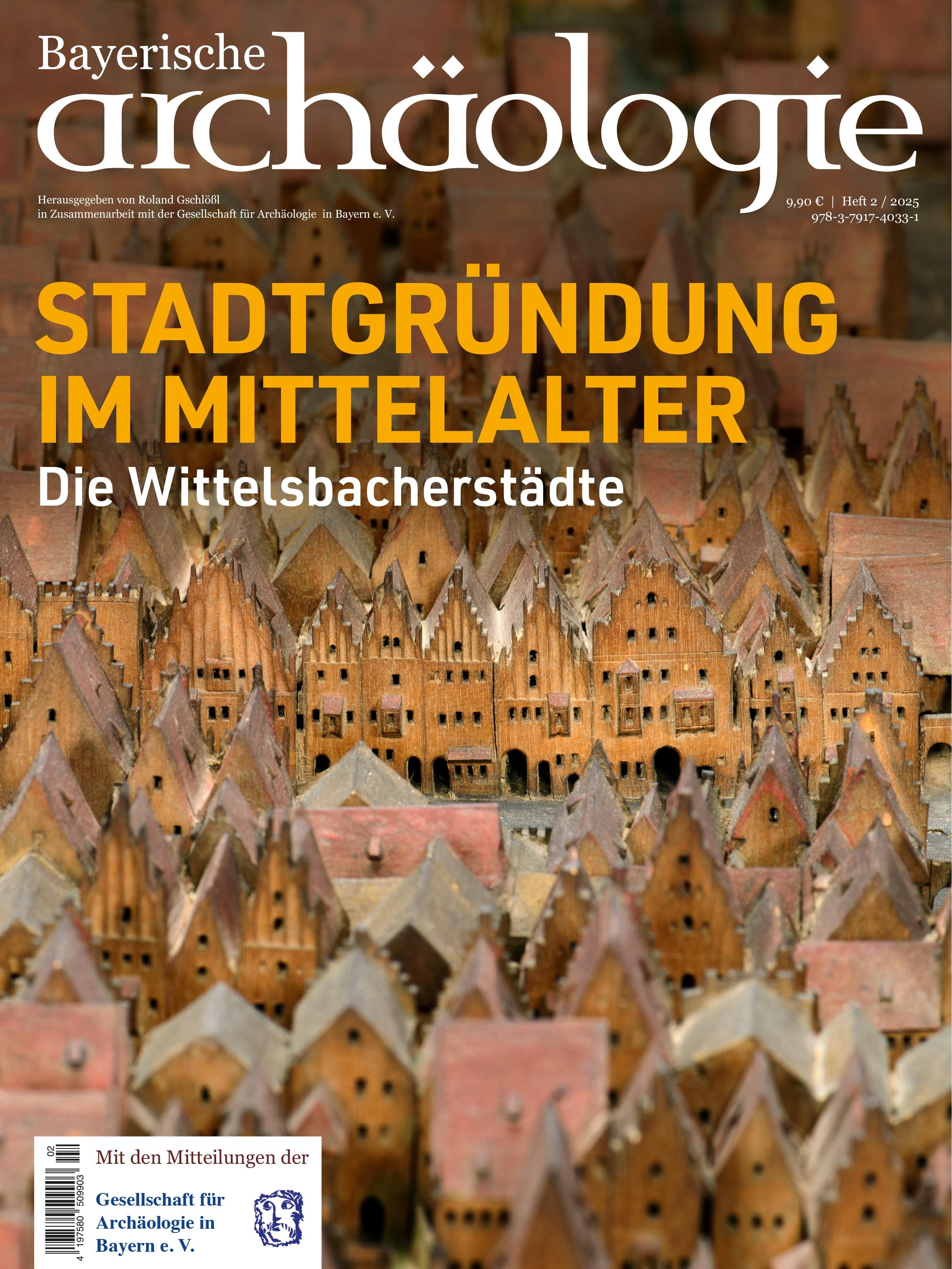 Vorderes Coverbild Stadtgründung im Mittelalter. Die Wittelsbacherstädte