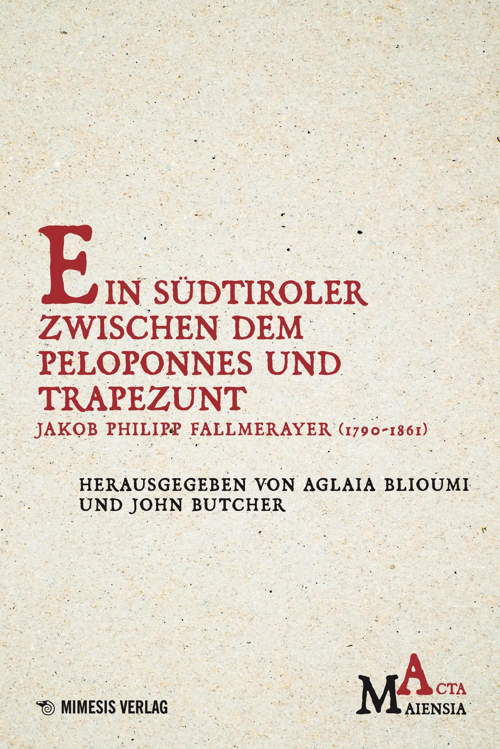 Vorderes Coverbild Ein Südtiroler zwischen dem Peloponnes und Trapezunt