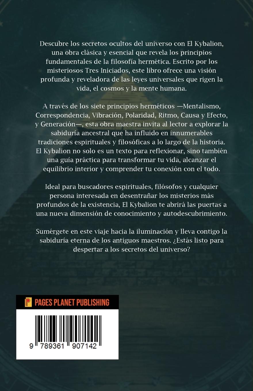 Rückseitencover El Kybalion (Spanish edition)
