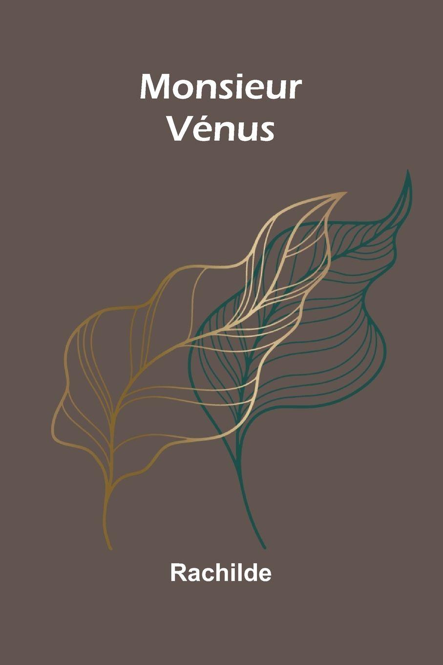 Vorderes Coverbild Monsieur Vénus