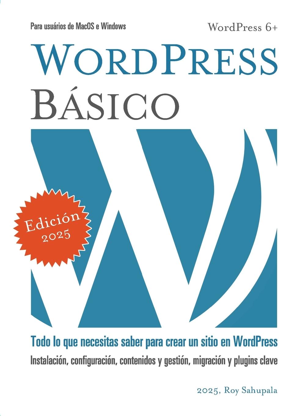 Vorderes Coverbild WordPress Básico