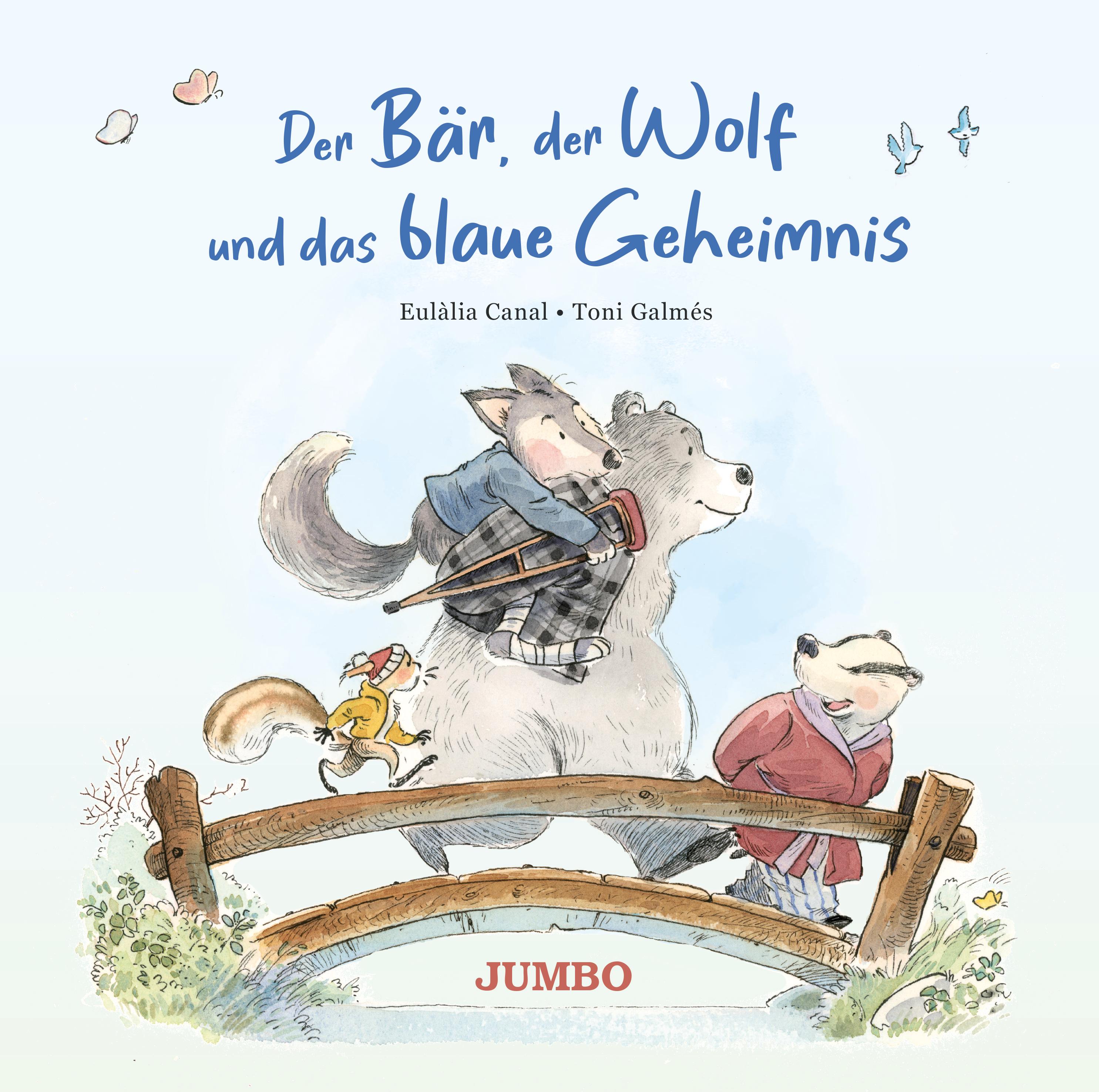 Vorderes Coverbild Der Bär, der Wolf und das blaue Geheimnis