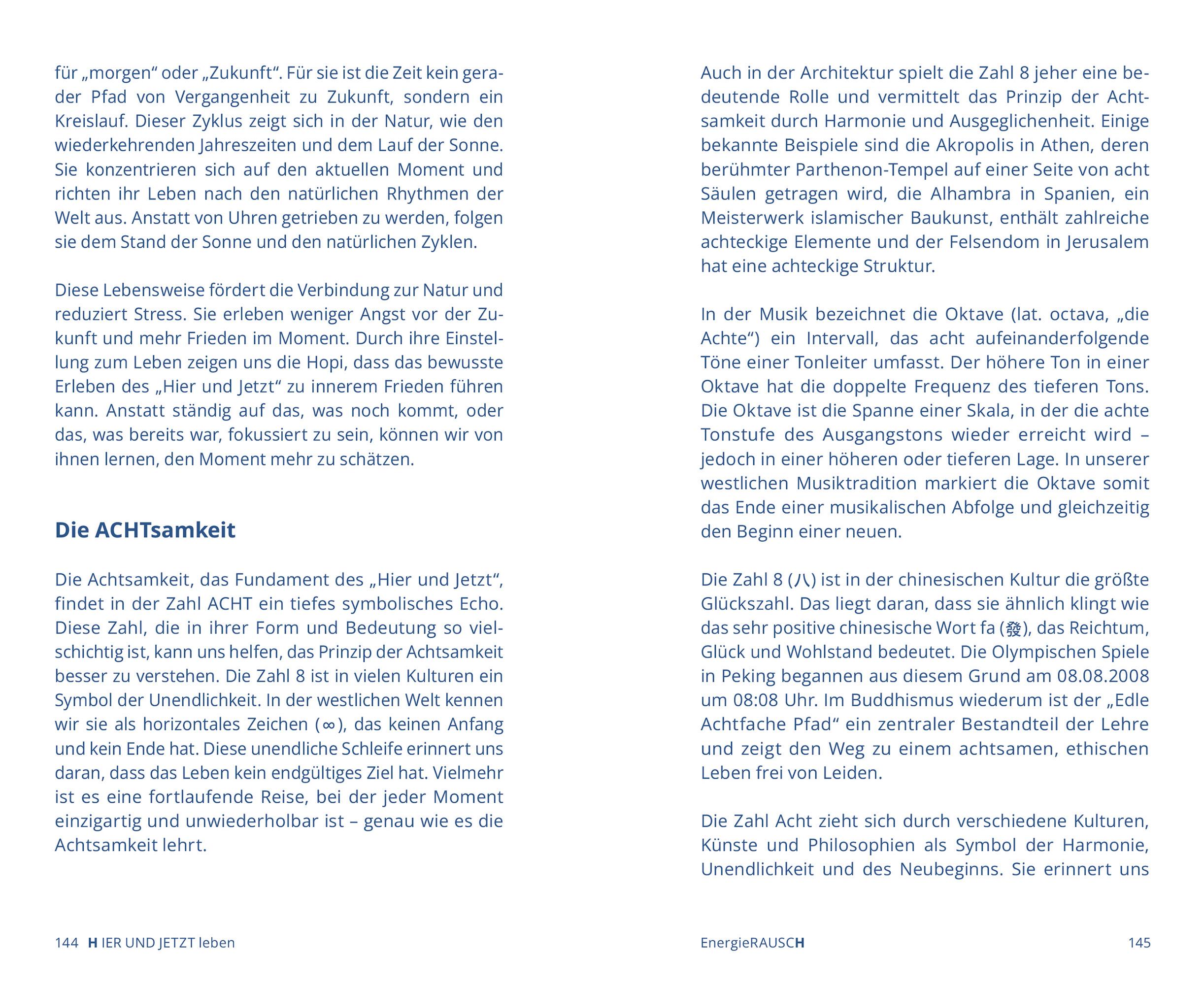 Beispielinhalt (Bild) EnergieRAUSCH - Schluss mit Antriebslosigkeit, Stress und Sorgen