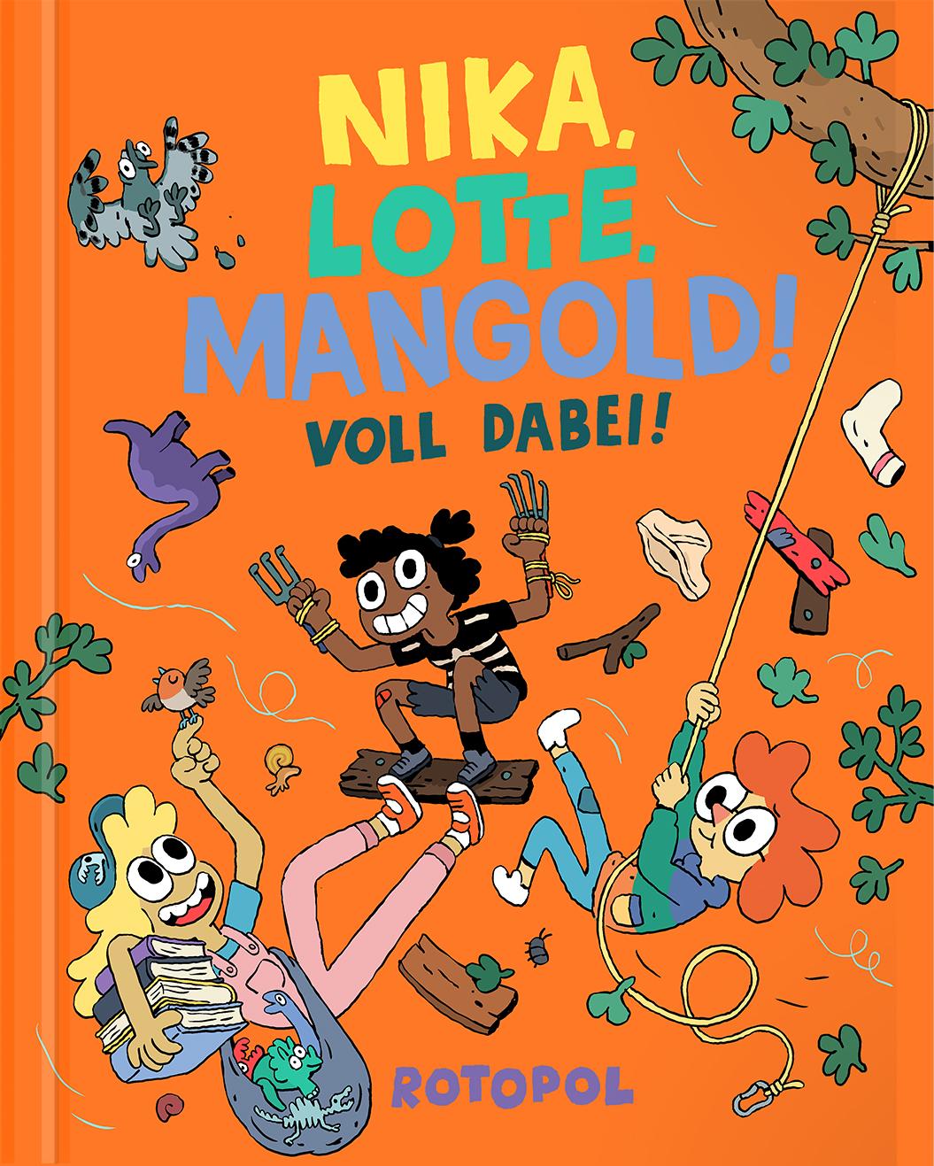 Vorderes Coverbild Nika, Lotte, Mangold! Voll dabei!
