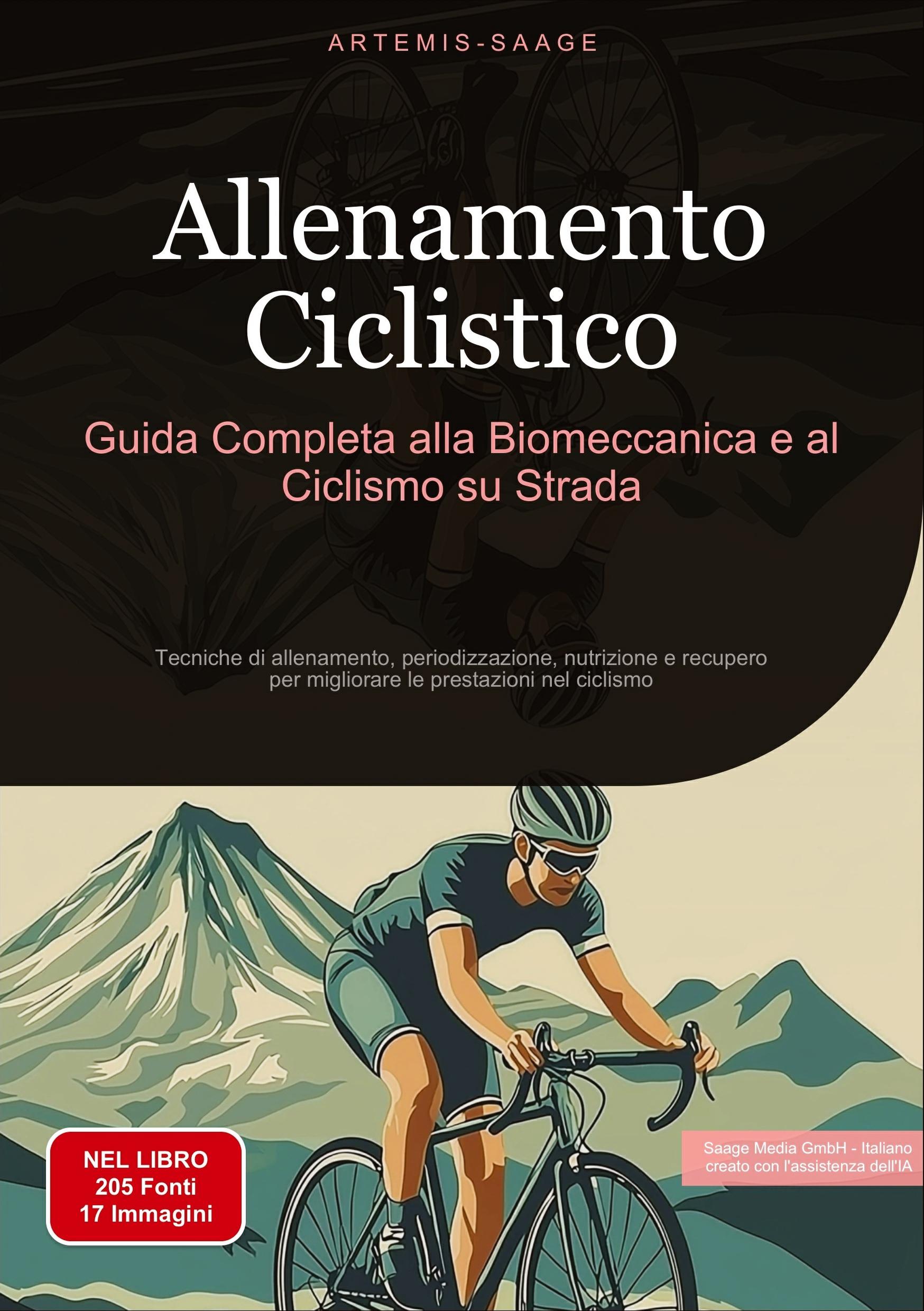 Vorderes Coverbild Allenamento Ciclistico: Guida Completa alla Biomeccanica e al Ciclismo su Strada