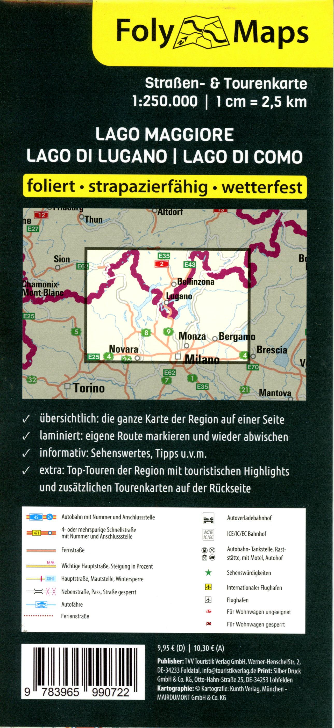 Beispielinhalt (Bild) FolyMaps Lago Maggiore | Lago di Lugano | Lago di Como