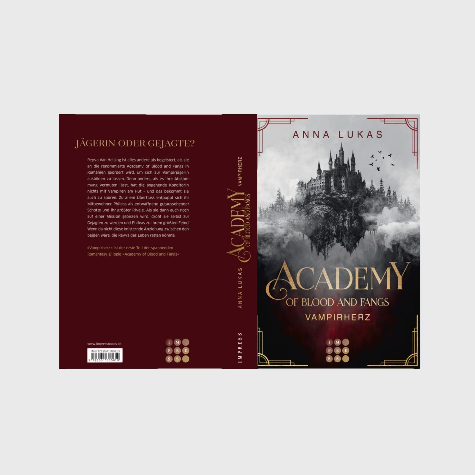 Beispielinhalt (Bild) Academy of Blood and Fangs 1: Vampirherz