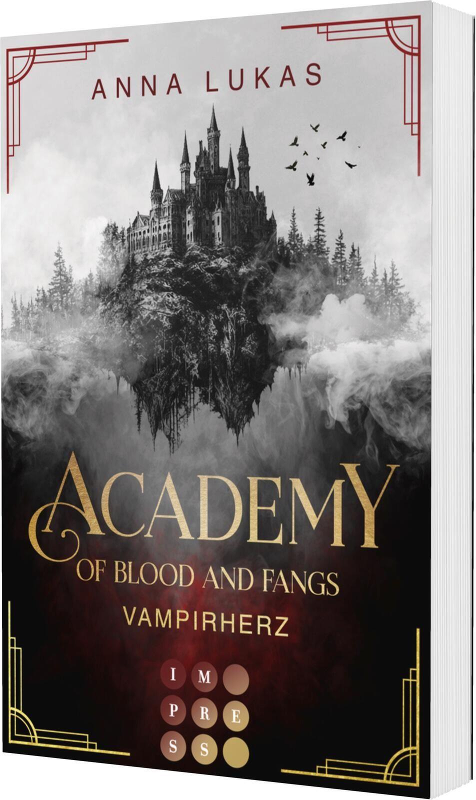Vorderes Coverbild Academy of Blood and Fangs 1: Vampirherz