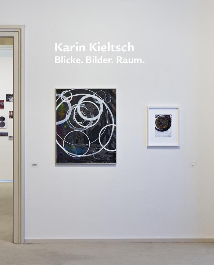 Vorderes Coverbild Karin Kieltsch. Blicke. Bilder. Raum.