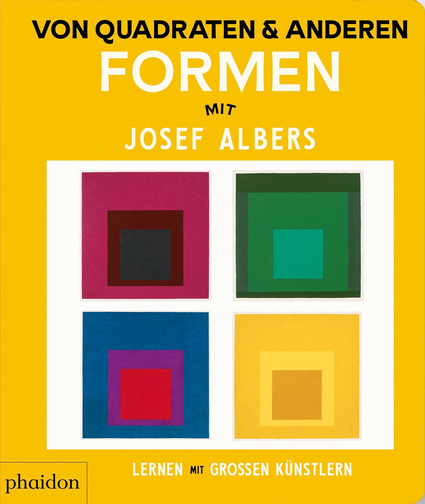 Vorderes Coverbild Von Quadraten und anderen Formen mit Josef Albers