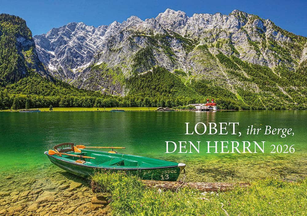 Vorderes Coverbild Lobet, ihr Berge, den Herrn 2026