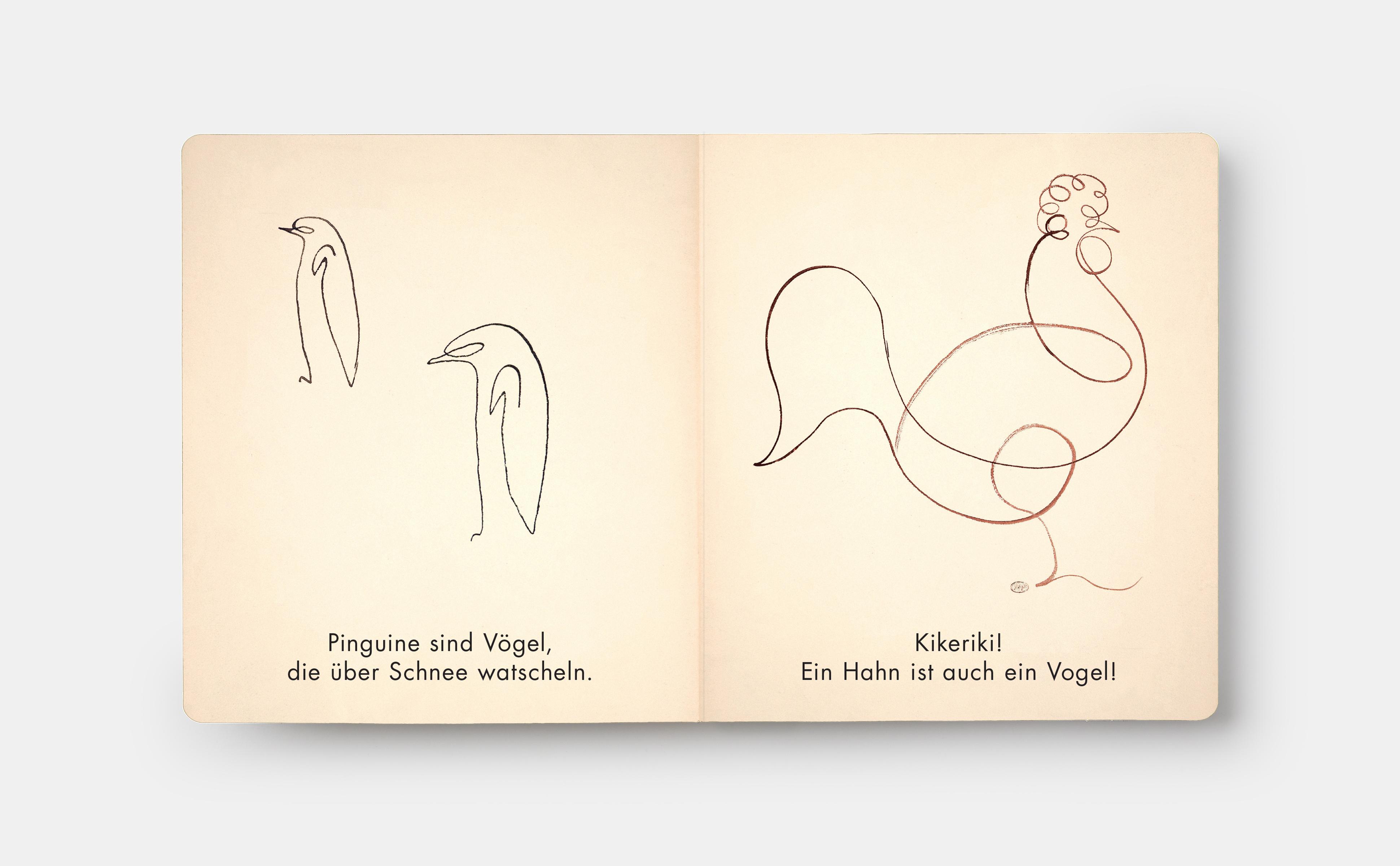 Beispielinhalt (Bild) Vögel & andere Tiere mit Pablo Picasso
