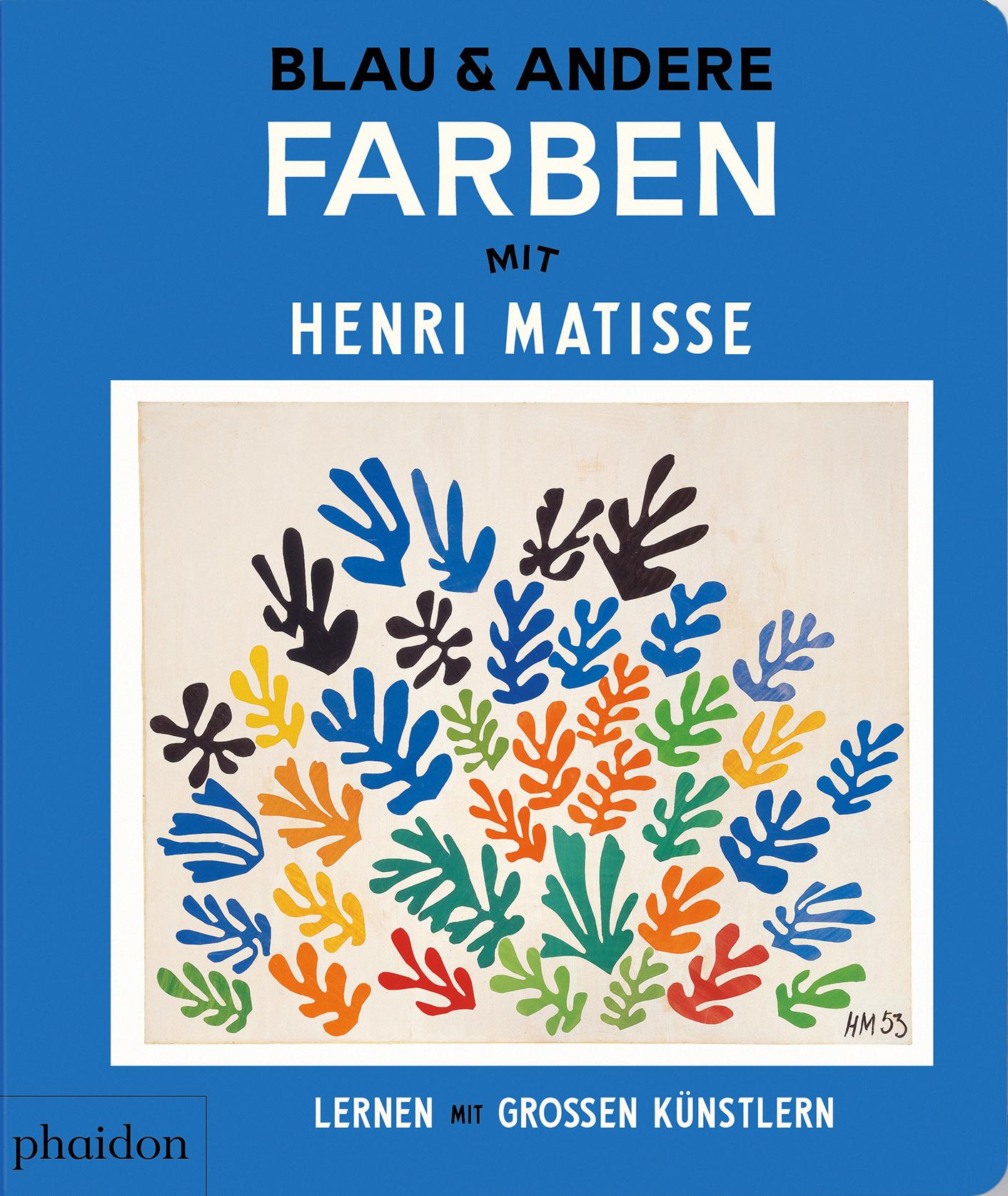 Vorderes Coverbild Blau & andere Farben mit Henri Matisse