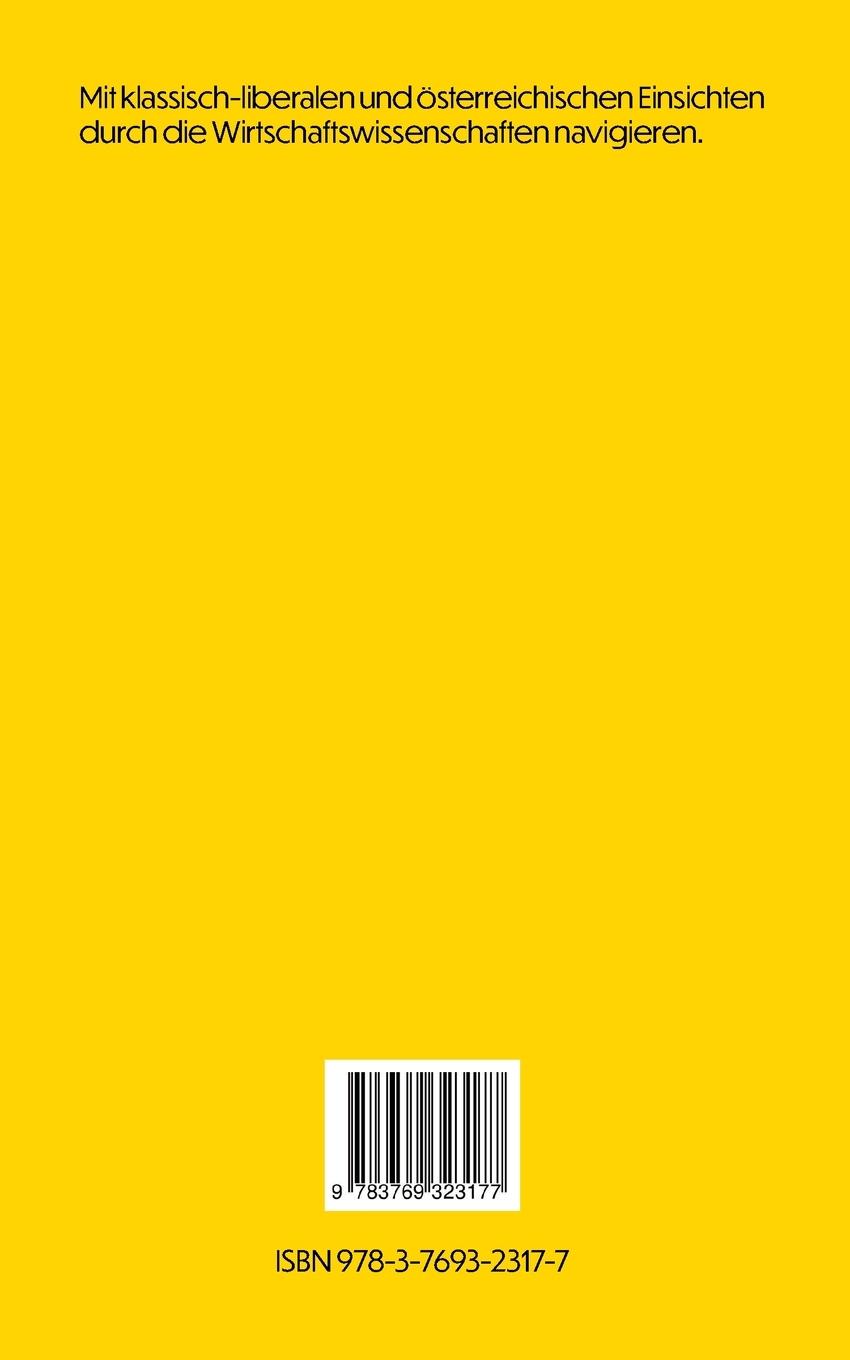 Rückseitencover Wirtschaftswissenschaften