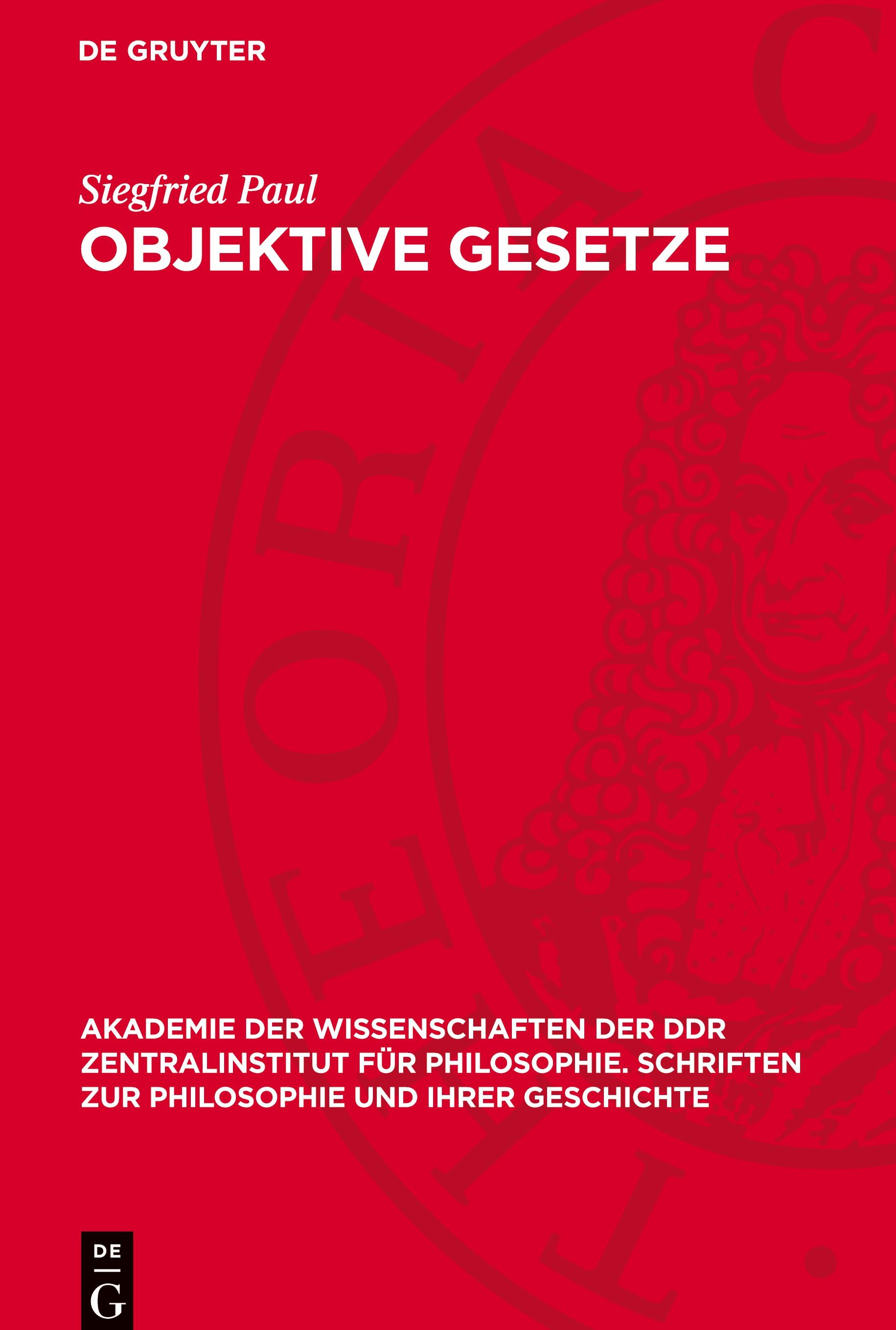 Vorderes Coverbild Objektive Gesetze