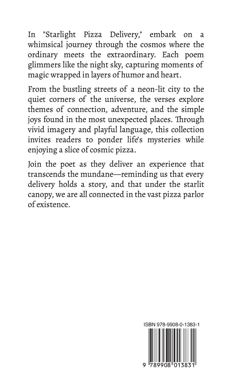 Rückseitencover Starlight Pizza Delivery