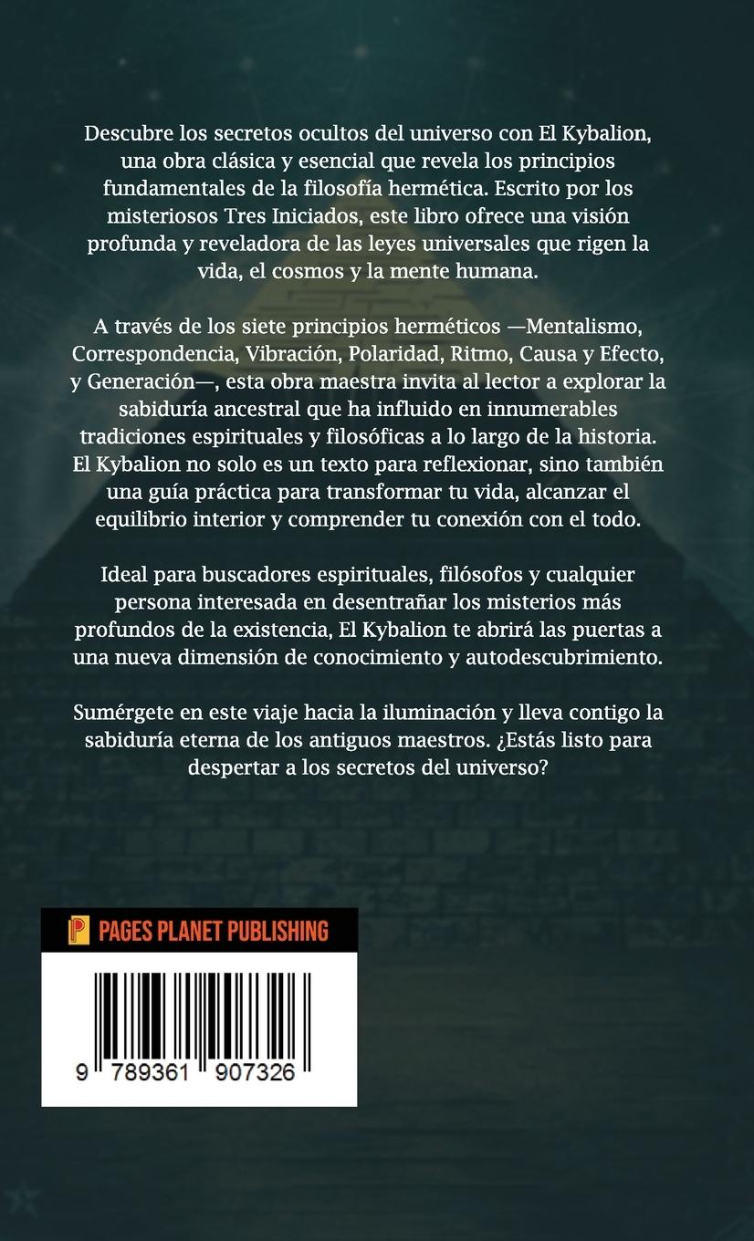 Rückseitencover El Kybalion (Spanish edition)