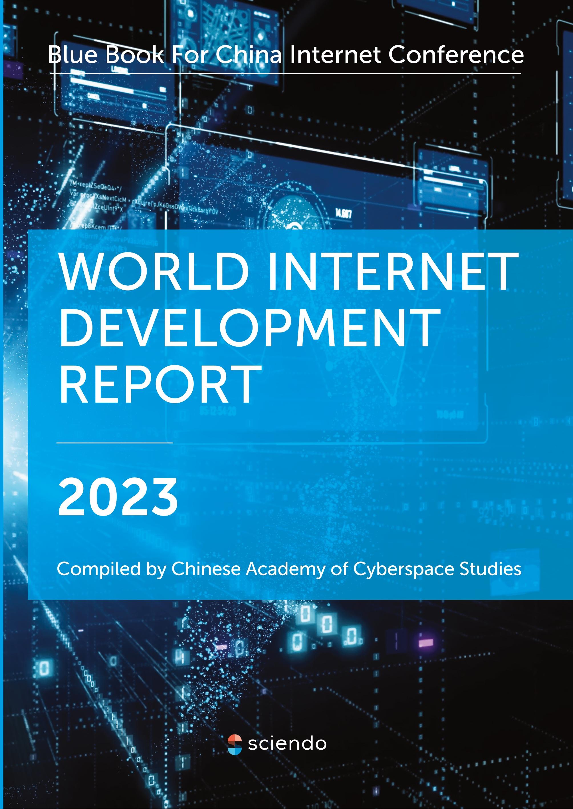 Vorderes Coverbild World Internet Development Report 2023