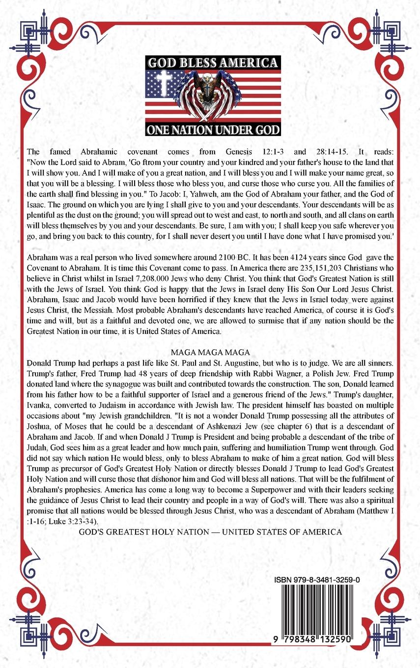 Rückseitencover God's Greatest Holy Nation Abraham