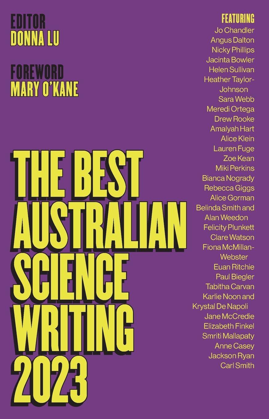 Vorderes Coverbild The Best Australian Science Writing 2023