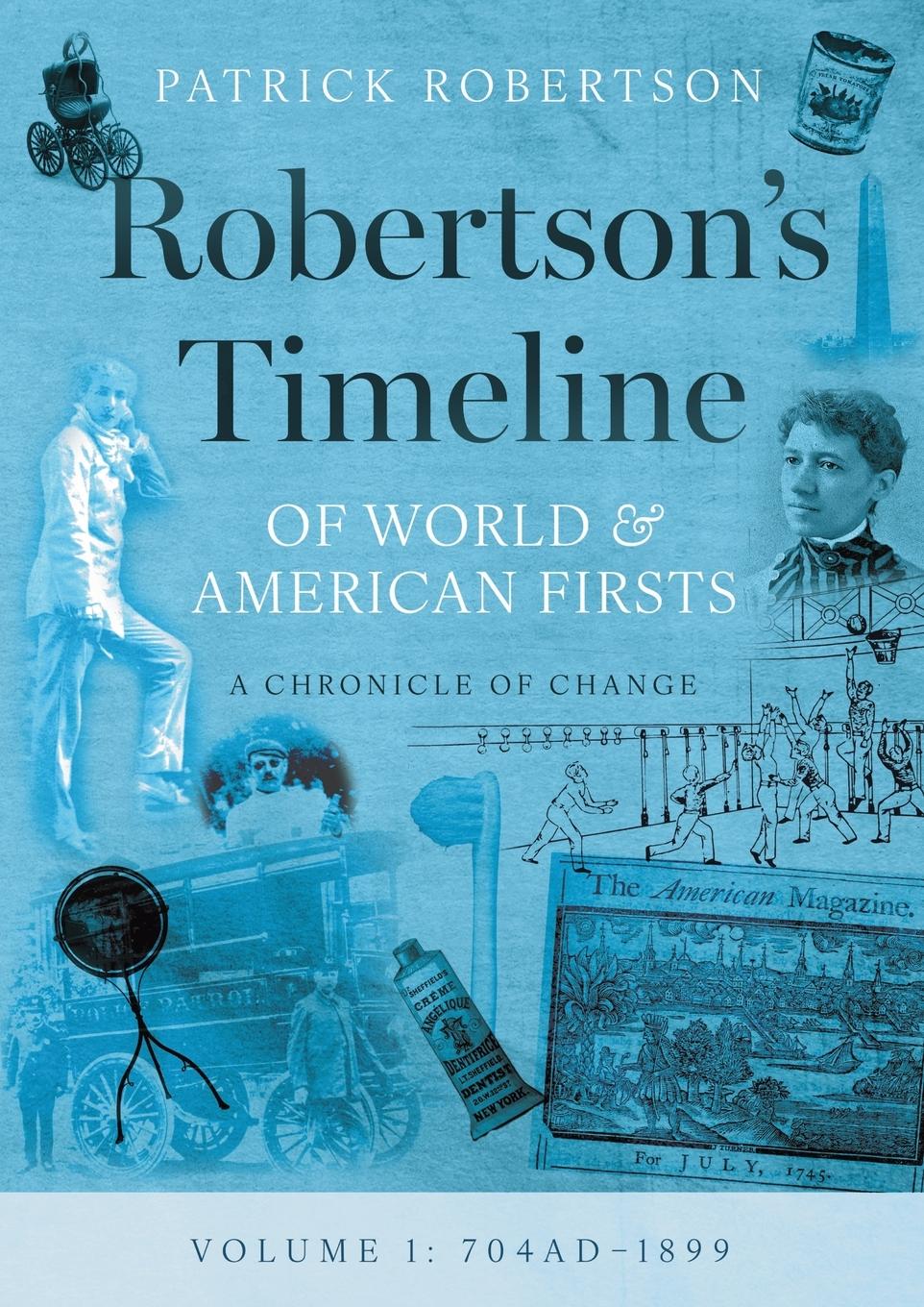 Vorderes Coverbild Robertson's Timeline of World & American Firsts