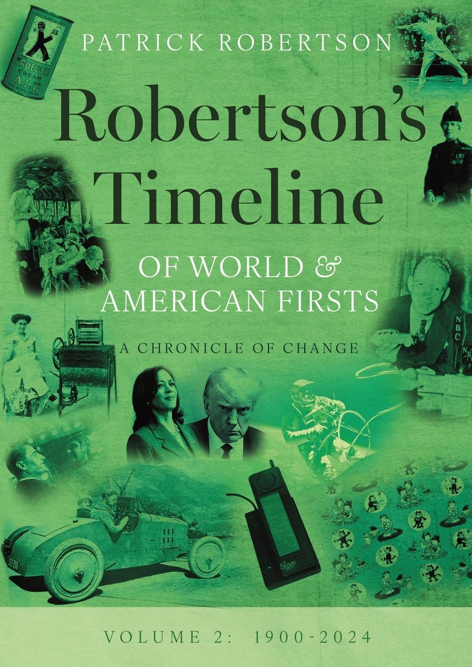 Vorderes Coverbild Robertson's Timeline of World & American Firsts