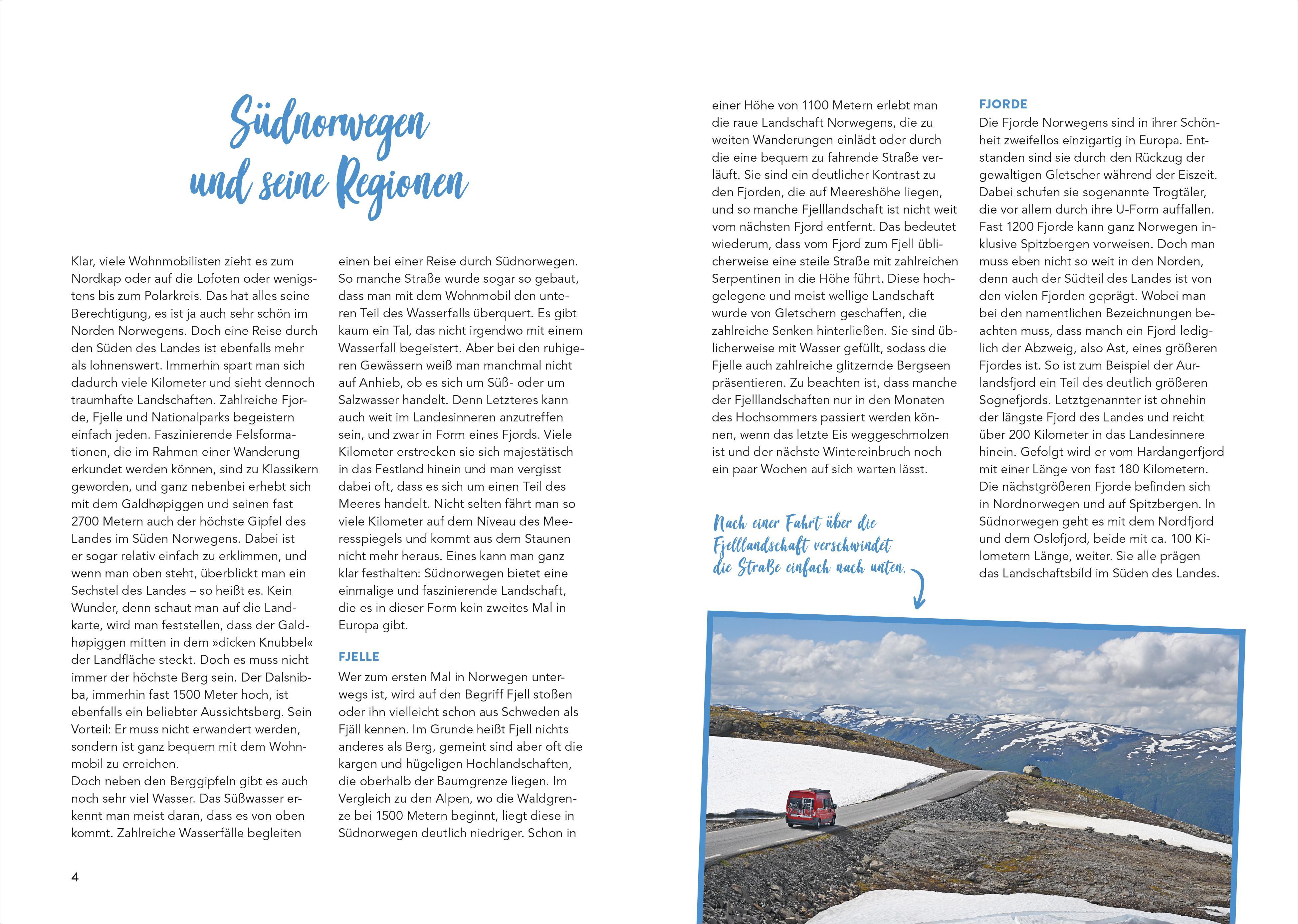 Beispielinhalt (Bild) Südnorwegen mit dem Wohnmobil