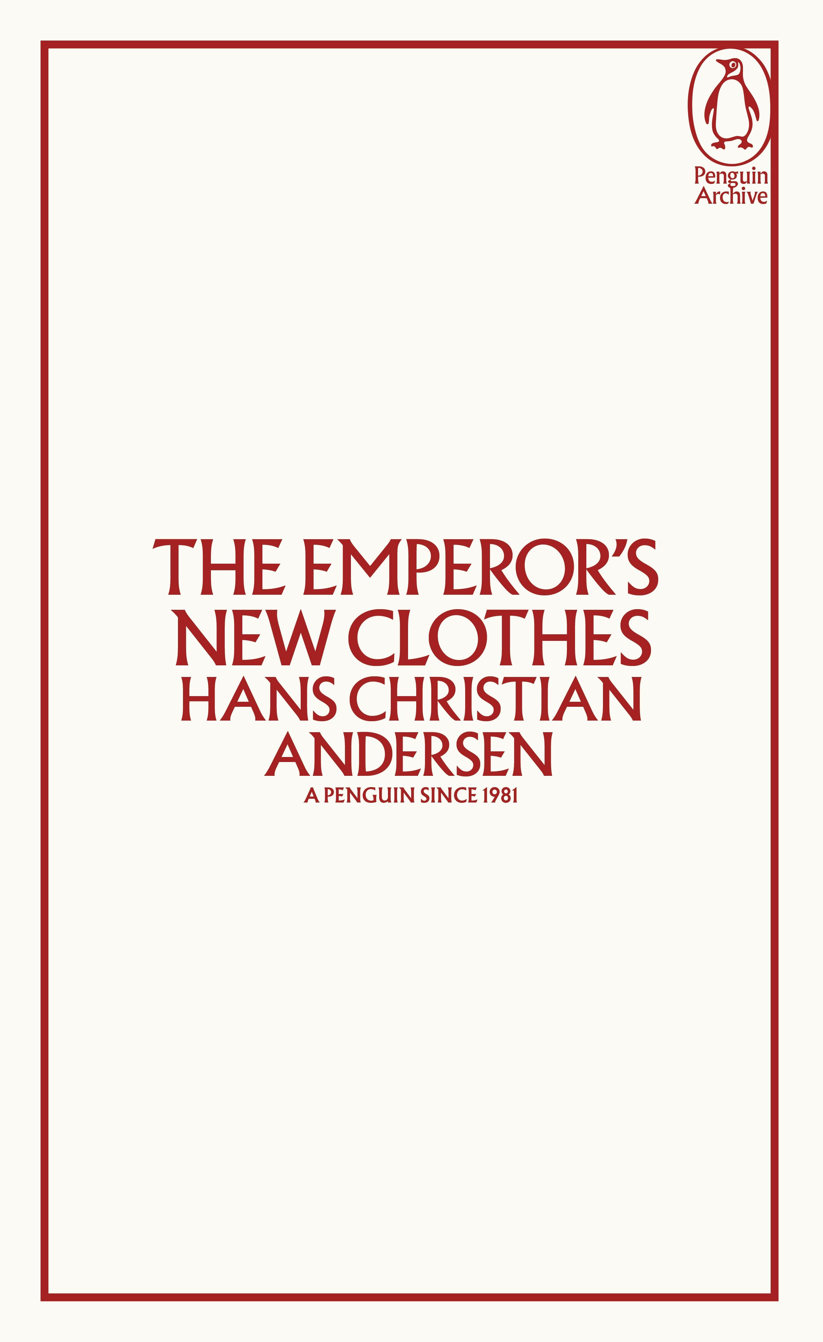 Vorderes Coverbild The Emperor's New Clothes