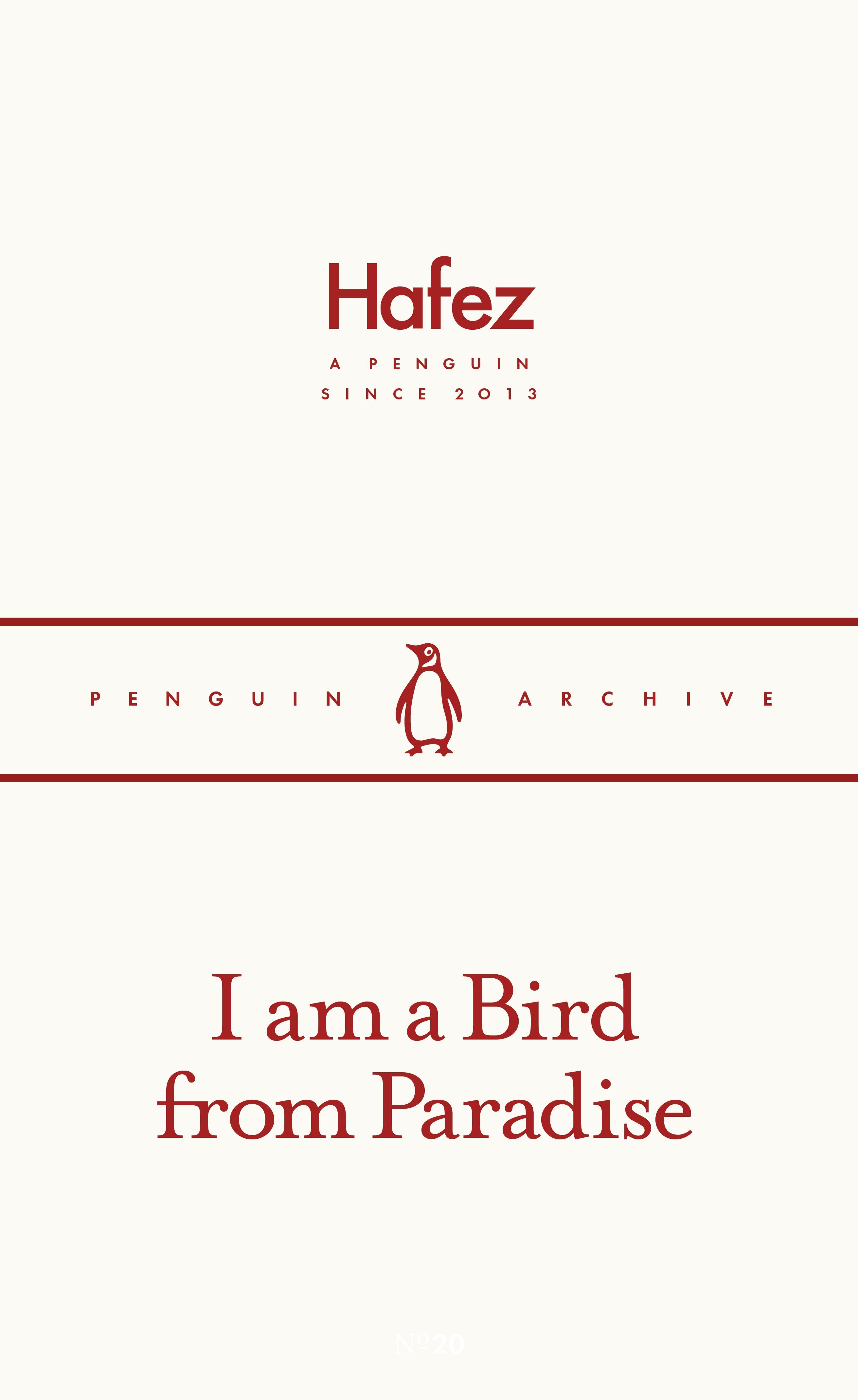 Vorderes Coverbild I am a Bird from Paradise