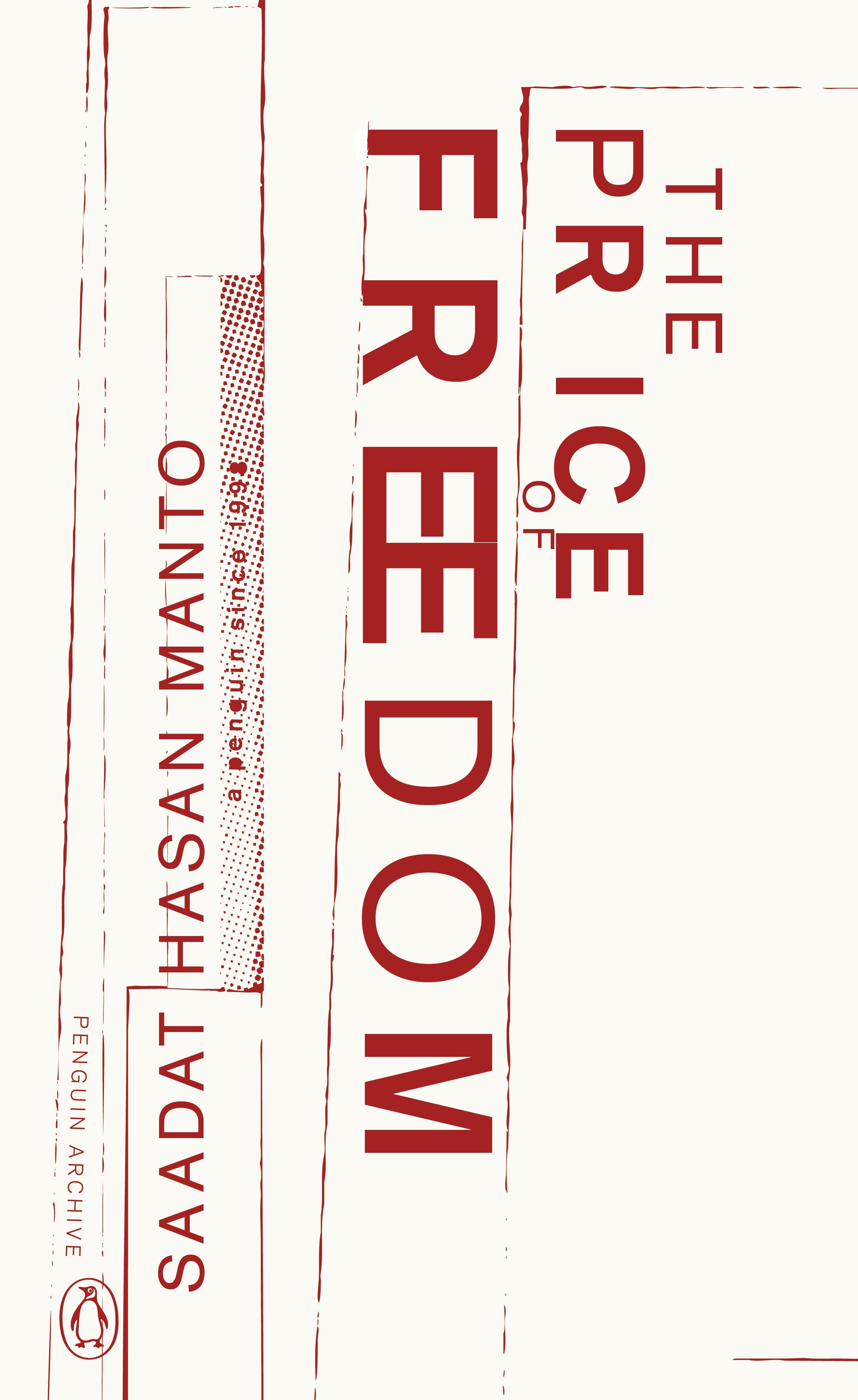 Vorderes Coverbild The Price of Freedom