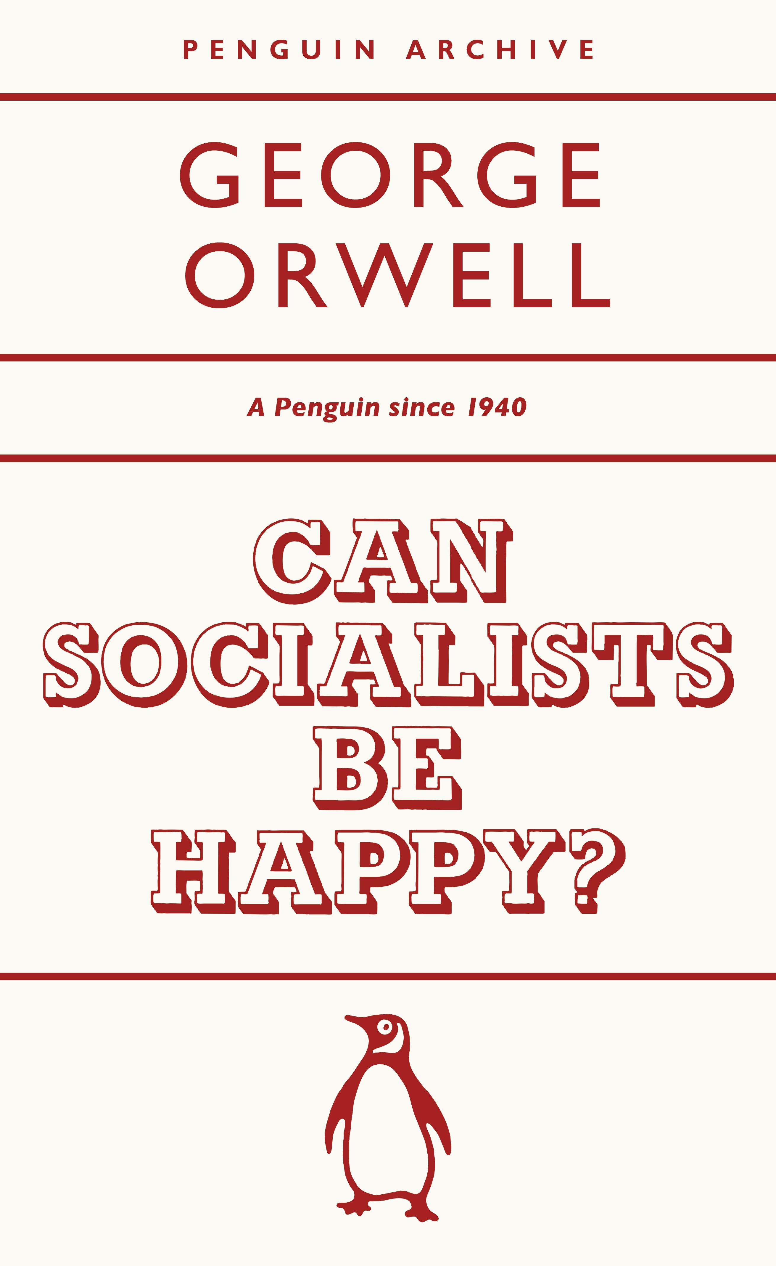 Vorderes Coverbild Can Socialists be Happy?