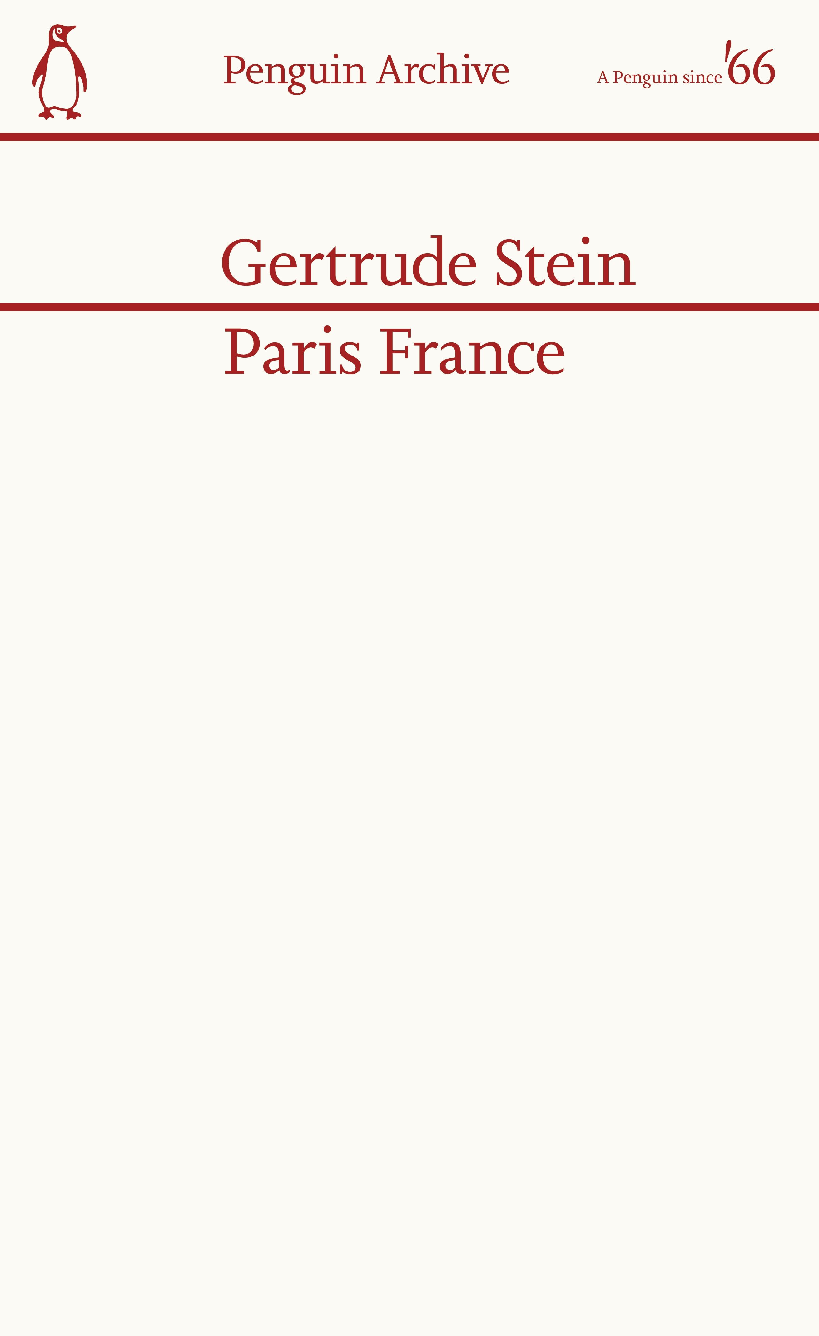 Vorderes Coverbild Paris France