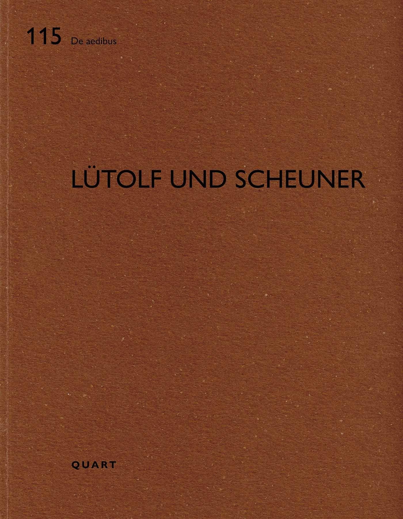 Vorderes Coverbild Lütolf und Scheuner