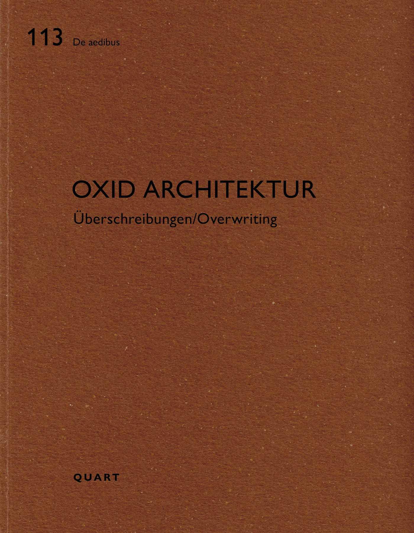 Vorderes Coverbild Oxid Architektur