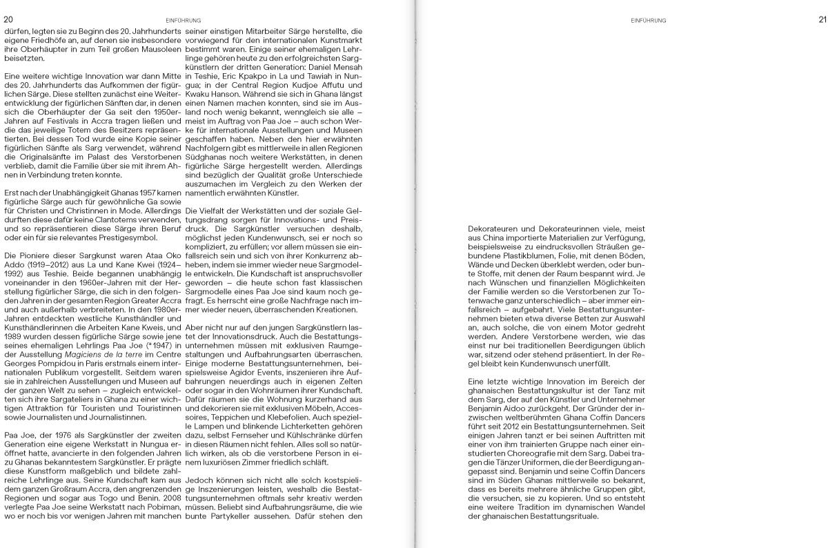 Beispielinhalt (Bild) Stilvoll ins Jenseits
