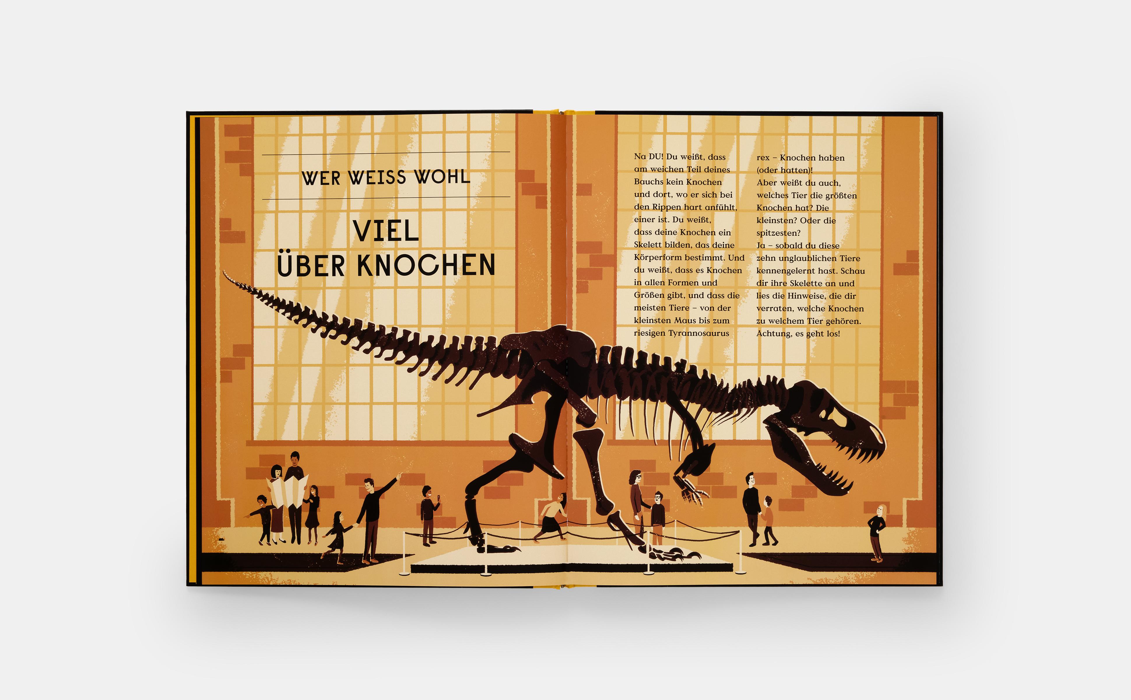 Beispielinhalt (Bild) Das Buch der Knochen