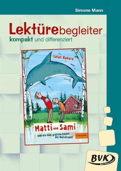 Vorderes Coverbild Matti und Sami und die drei größten Fehler des Universums. Lektürebegleiter - kompakt und differenziert: