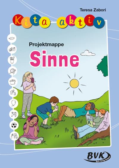 Vorderes Coverbild Kita aktiv Projektmappe Sinne