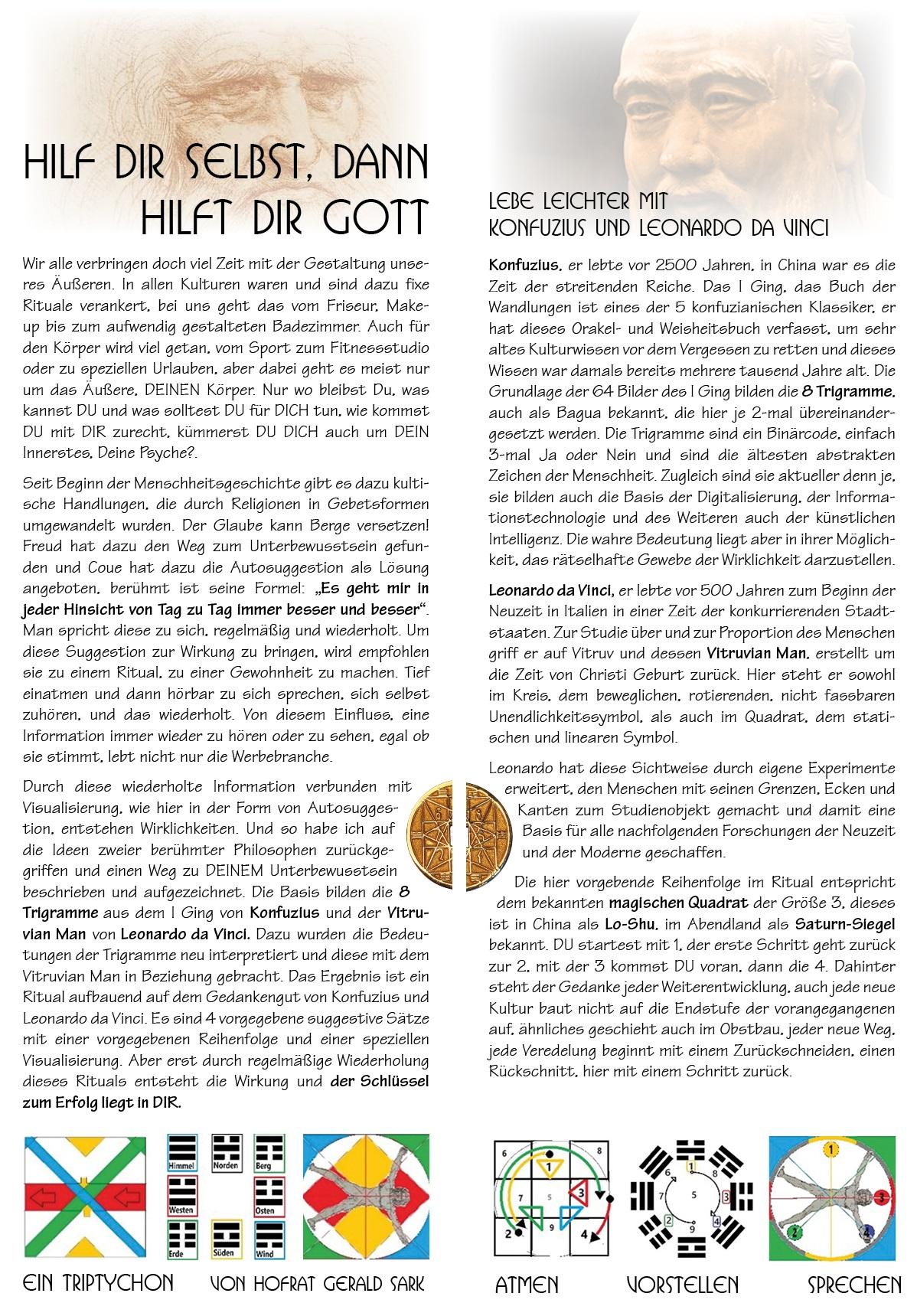 Vorderes Coverbild Hilf Dir selbst, dann hilft Dir Gott! Leporello