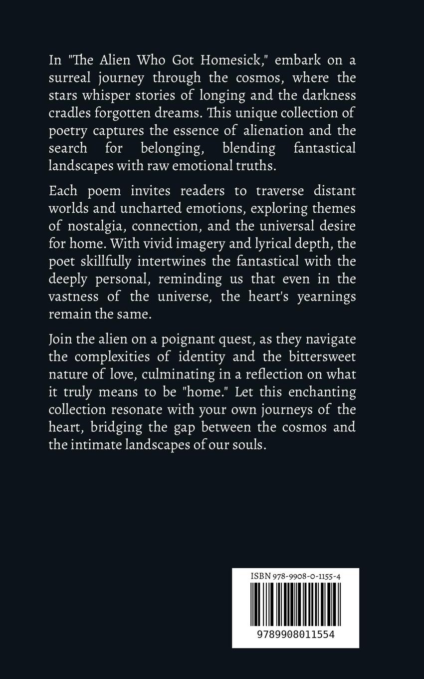 Rückseitencover The Alien Who Got Homesick