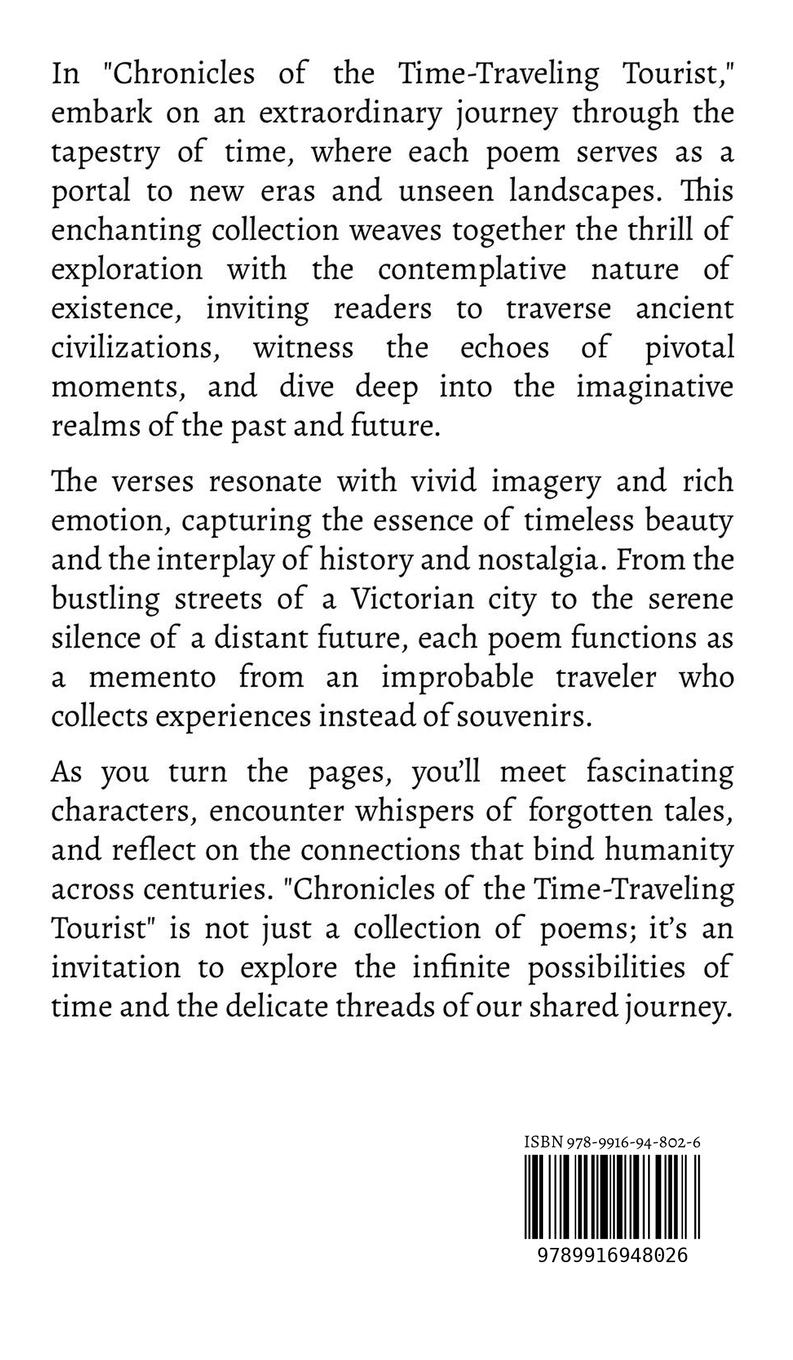 Rückseitencover Chronicles of the Time-Traveling Tourist