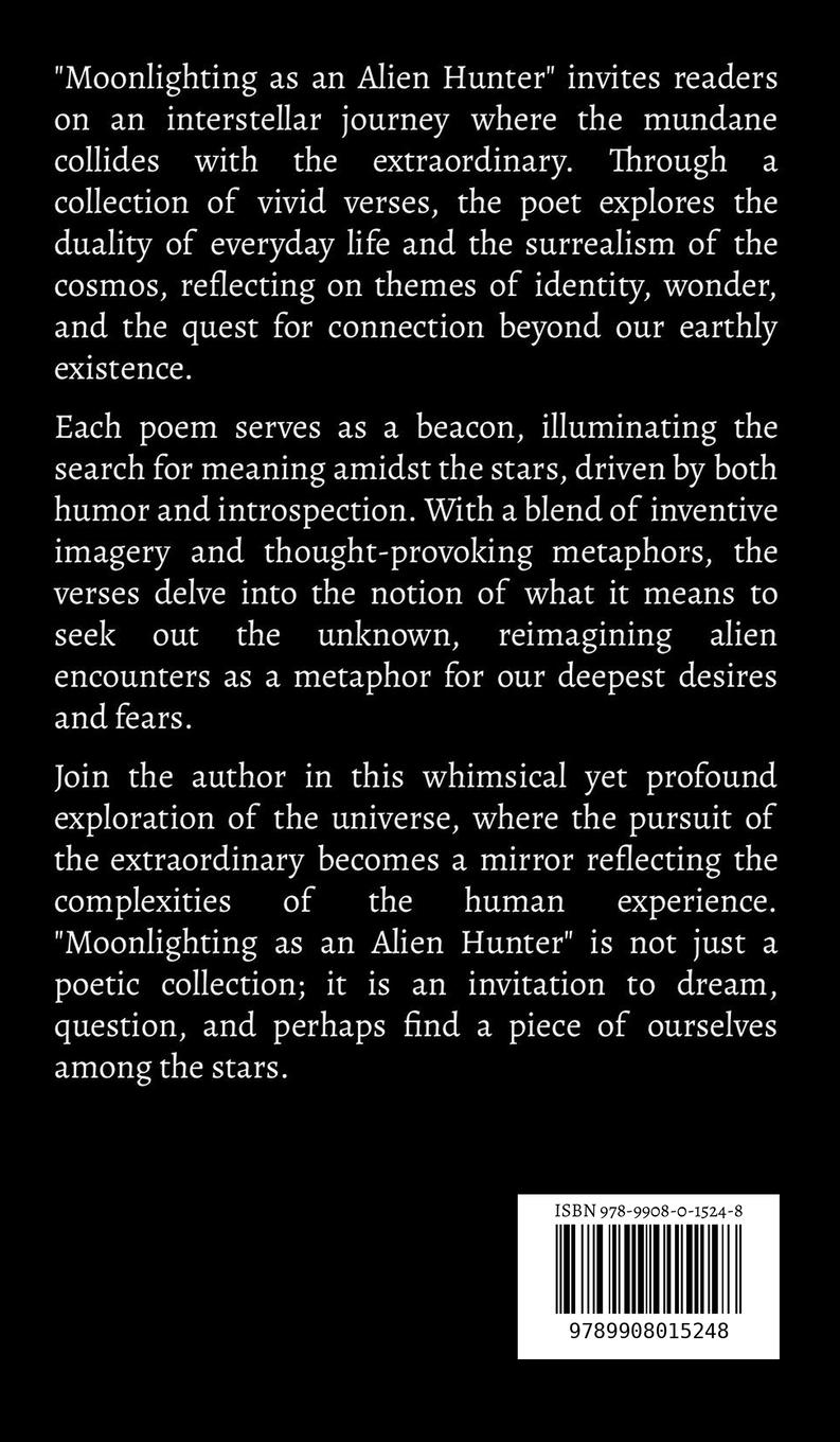 Rückseitencover Moonlighting as an Alien Hunter