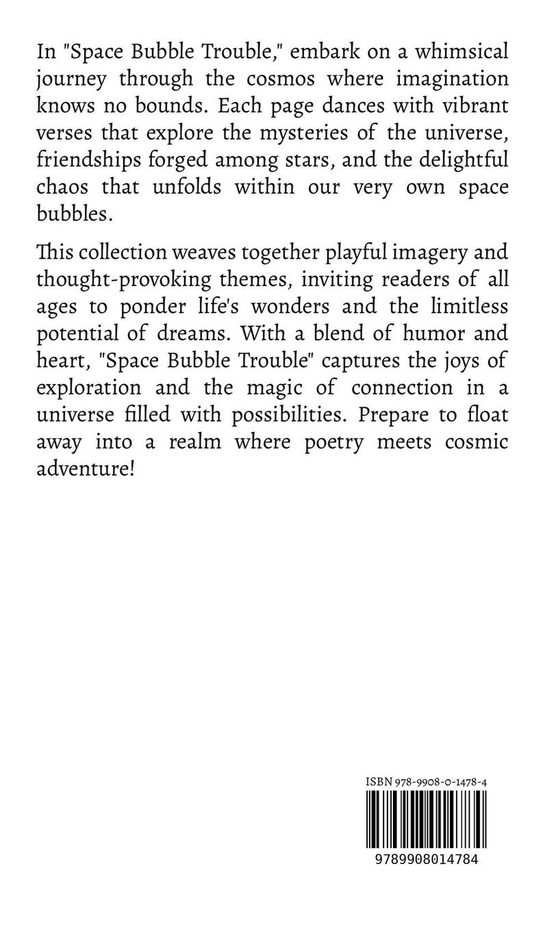 Rückseitencover Space Bubble Trouble