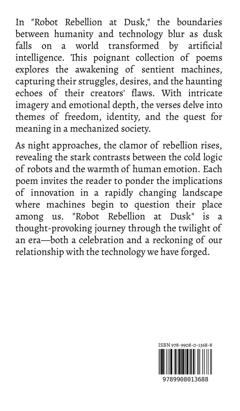 Rückseitencover Robot Rebellion at Dusk