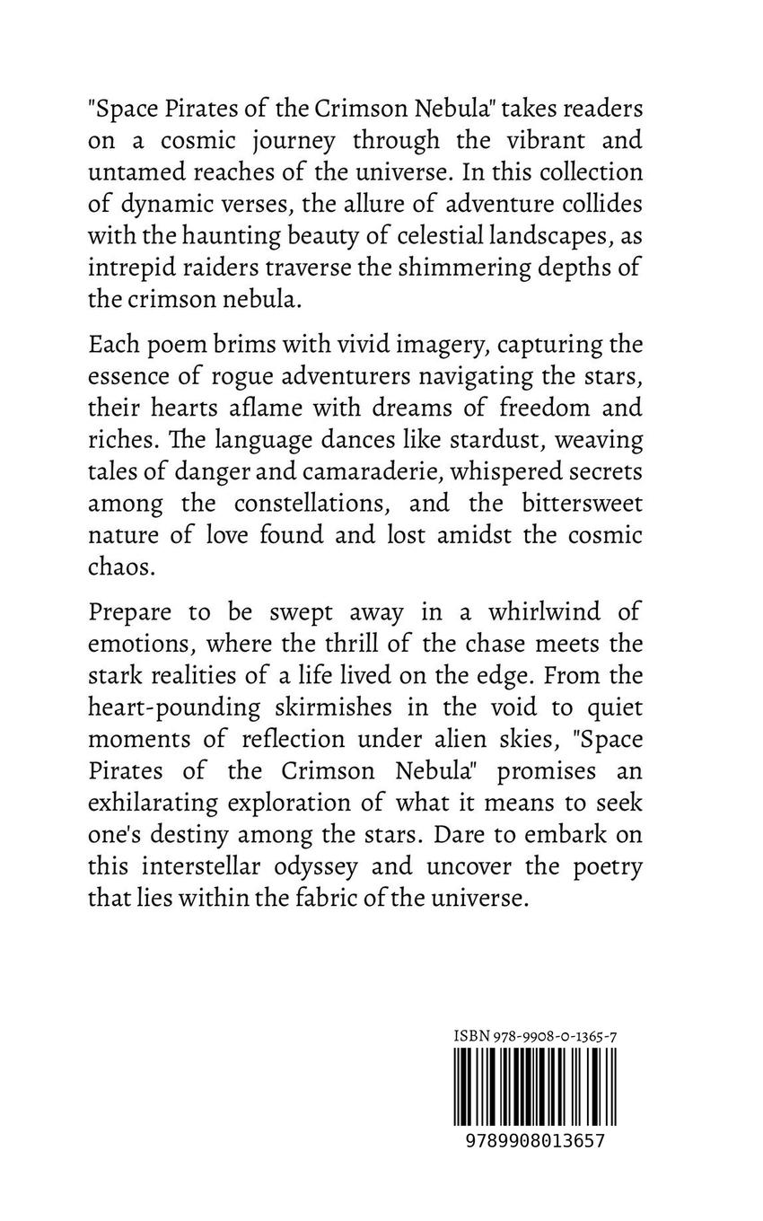 Rückseitencover Space Pirates of the Crimson Nebula