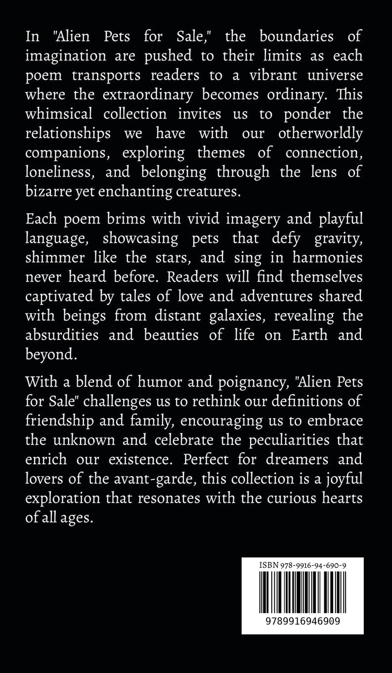 Rückseitencover Alien Pets for Sale