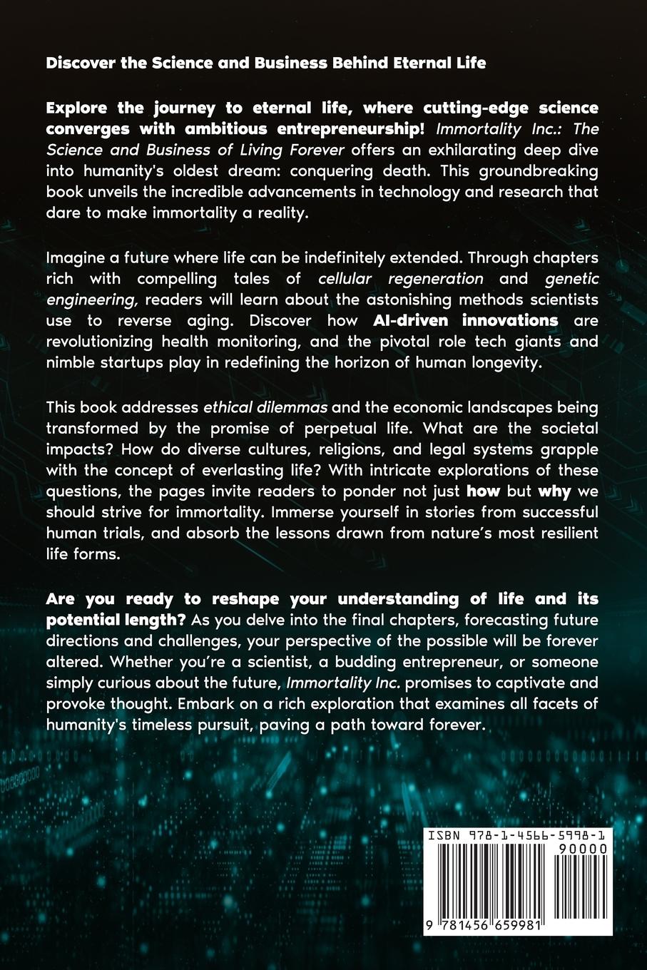 Rückseitencover Immortality Inc.